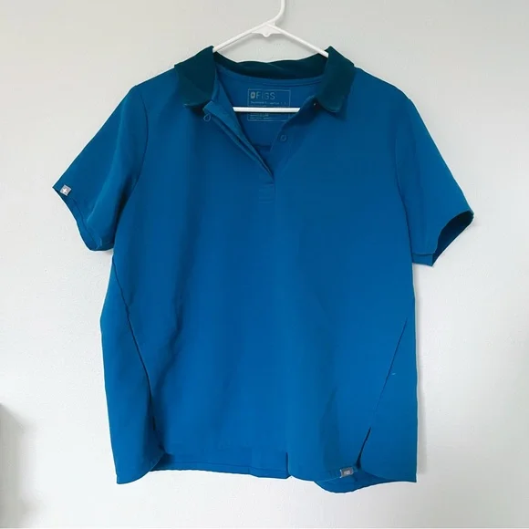 Figs Women’s Nala Shortsleeve ScrubPolo - Picture 1 of 7